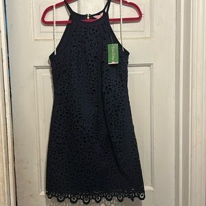 NWT Lilly Pulitzer Navy Dress size Small